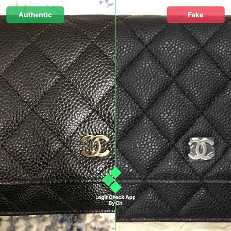 chanel woc fake vs real|authentic copy of chanel handbags.